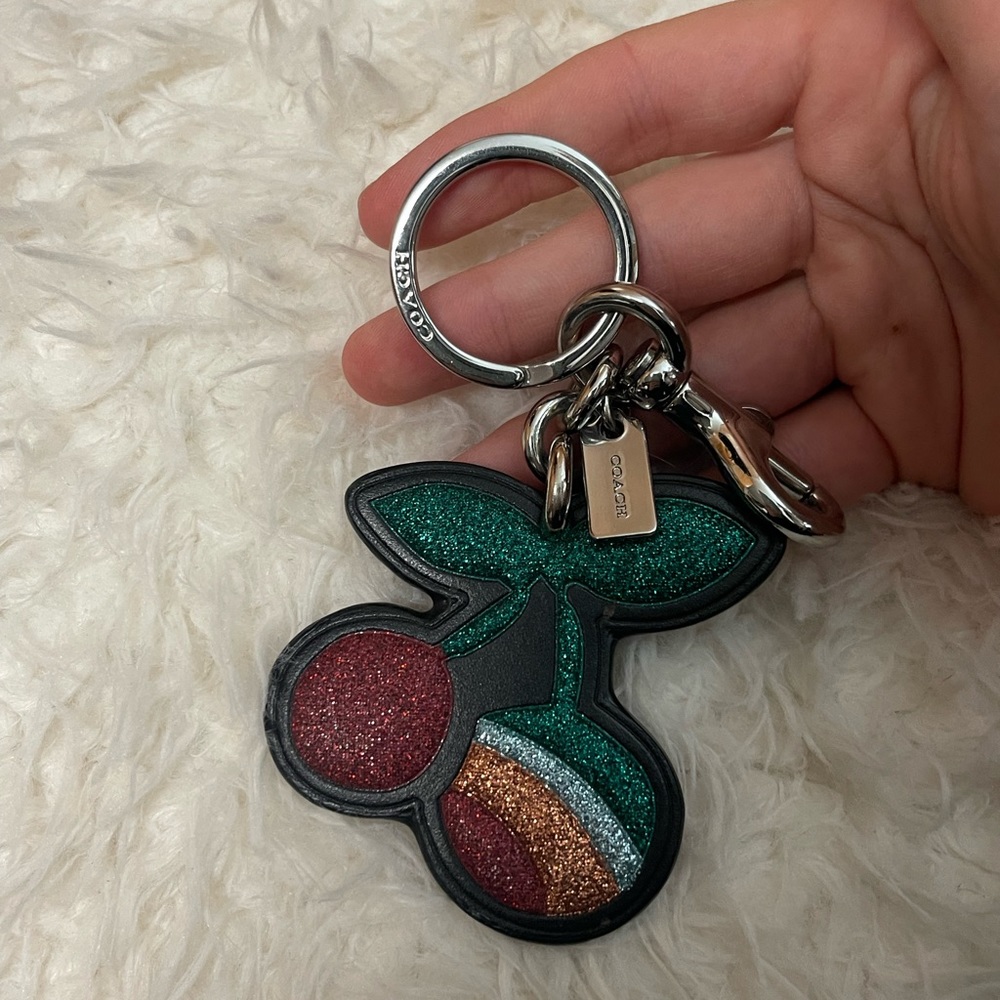 Coach Cherry Keychain - Picture 3 of 3